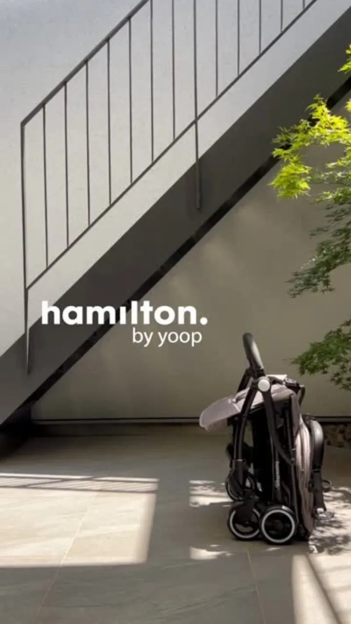 Hamilton by Yoop 日本公式｜自動折りたたみ・軽量トラベルベビーカー